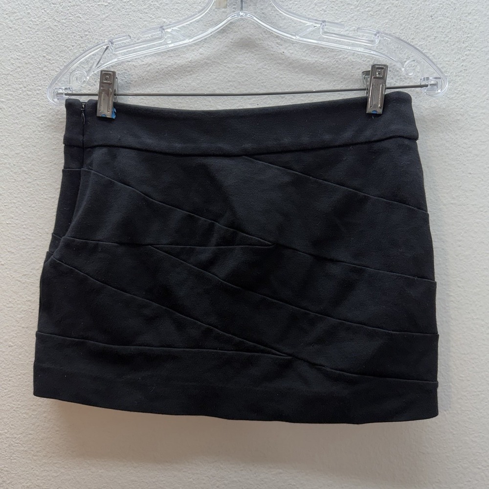 Express Y2K Micro‎ Mini Skirt Bandage Pencil Style SZ 0 Low Rise